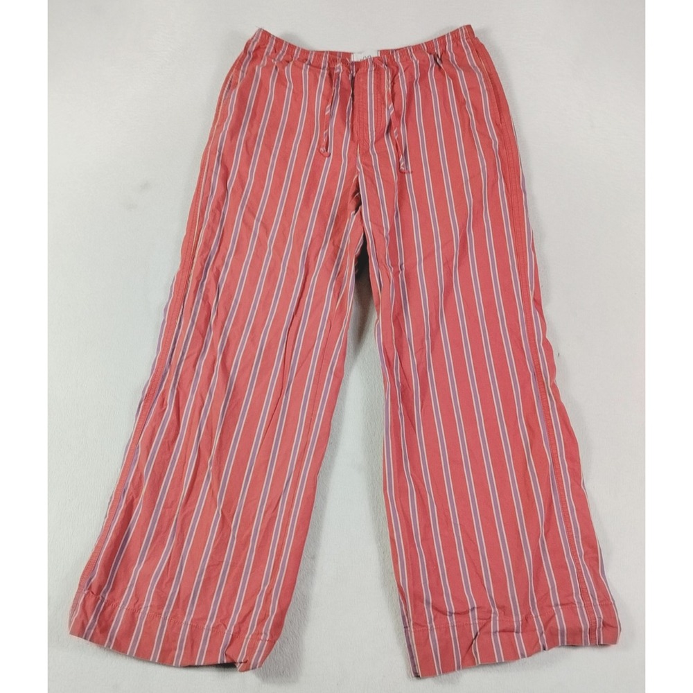 BDG Urban Outfitters Pants Womens Medium Red Striped Cotton Drawstring Lounge